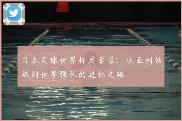 日本足球世界杯启示录：从亚洲劲旅到世界强队的进化之路